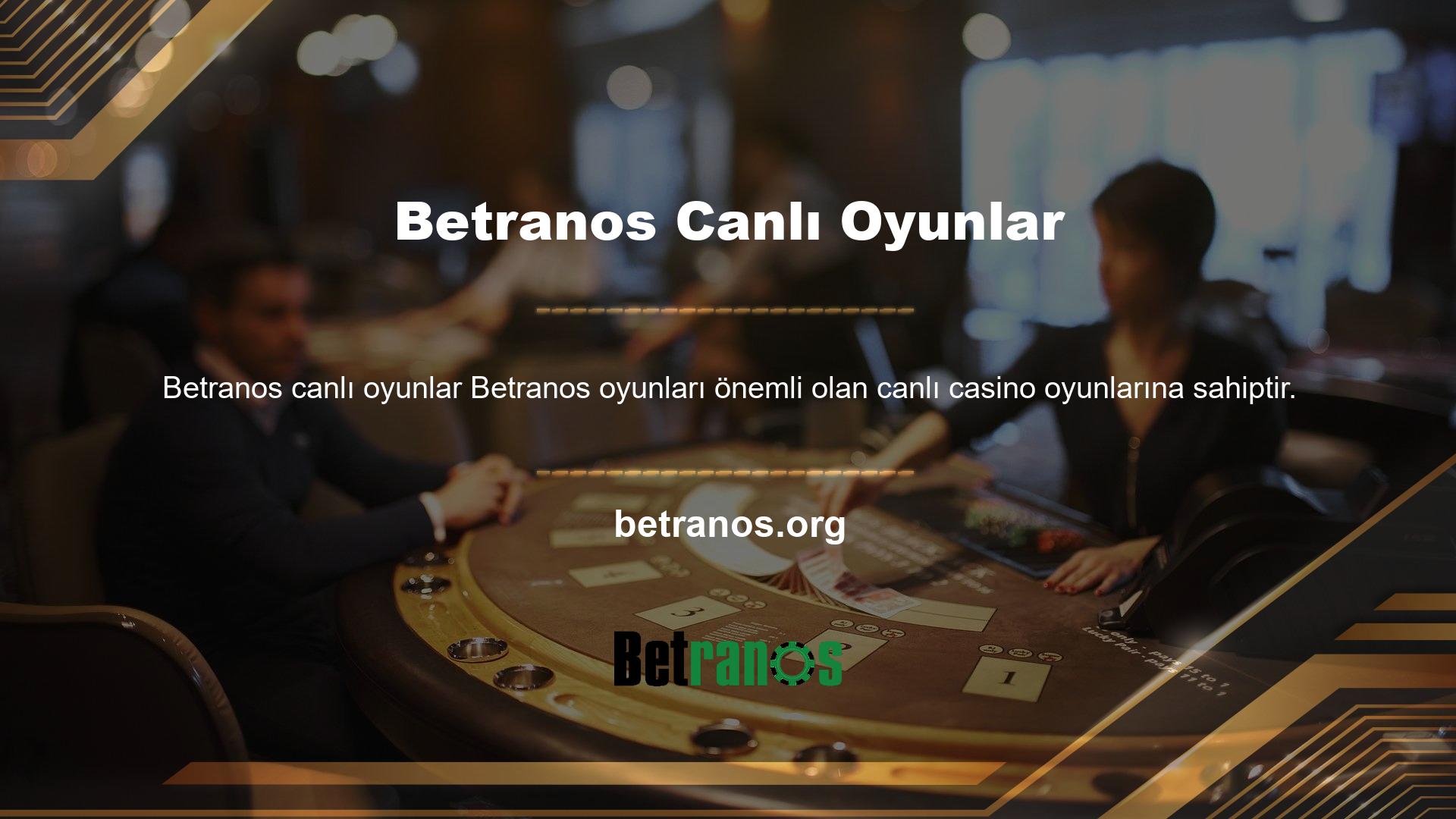 En iyi oyunlar rulet, blackjack, üst kart, bakara, craps, Dream Catcher ve Casino Texas Hold’em