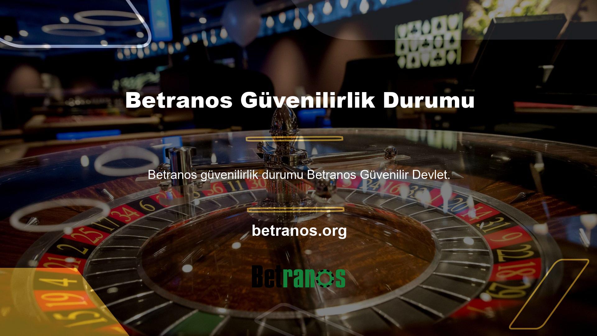 Betranos web sitesi Türkiye'deki kullanıcılar için güvenilir bir bahis platformu sunmaktadır